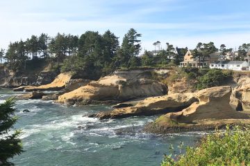 Depoe Bay on the oregon coast